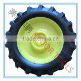 8X1.75 Semi-pneumatic Rubber Wheel for Muddy Road Condition thumbnail-2