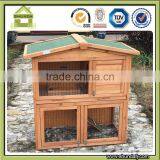 SDR009-T Wooden Bunny House Cheap 2 Story Double Decker Rabbit Hutches thumbnail-2