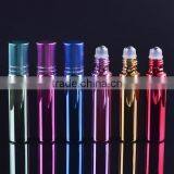 10ML Refillable UV Glass Perfume Bottle Empty Roll on Perfume Bottles for Essential Oil