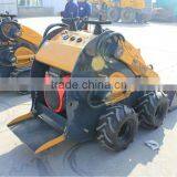 Hot Sale W720/W720T Mini Skid Steer Loader Hy380 B&S Engine,23hp
