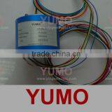 SR3899-6P 6 Circuits Carbon Brushes Alternator Slip Ring Motor Capsule Slip Ring Connector Electrical Swivel Slip Ring