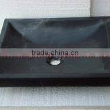 NATURAL JET BLACK MARBLE SINKS thumbnail-2