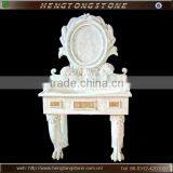 Angel Carved Marble Hand Wash Basin thumbnail-1