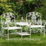 Elegant Folding Garden Bench With Table for Outdoor and Indoor thumbnail-1