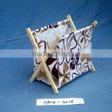 2015 Year Factory Suppliers Office Display Wooden Magazine Rack for Made in China thumbnail-5