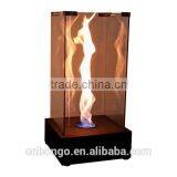 Tornado Bio Ethanol Fireplace With Large Tempered Glass thumbnail-1