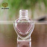 Wholesale Mini Heart Shape 5ml Nail Polish Glass Bottle With Lid thumbnail-4