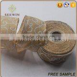 Wholesale Types of Linen Fabric Make Gift Ribbon thumbnail-2