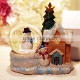 Resin Gift Unique Christmas Snow Globes for Sale thumbnail-4