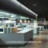 2016 New Design Acrylic Solid Surface Built Hotel Buffet Table thumbnail-1