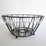 Jiangmen Factory Fashion Design Storage Metal Wire Fruit Basket Hanging Wire Fruit Basket thumbnail-2