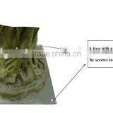 Real Touch Factory Gloden Artificial Ficus Tree Fake Banyan Tree thumbnail-6