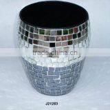 Glass Mosaic in Iron Planter thumbnail-1