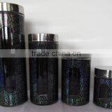 4pieces Color Metal Coated Hot Sales Storage Jar thumbnail-3