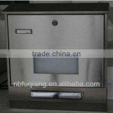 FQ-200 Stainless Steel Mailbox,solar Letter Box,solar Postbox thumbnail-2