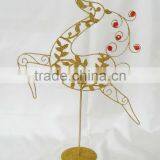 Metal Wire Crafts,metal Deer,iron Xmas Art thumbnail-1