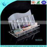 2 Tier Clear Acrylic T-Bar Bracelet Display Necklace Jewelry Displays Stands thumbnail-6