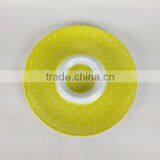 Fashion Design Holiday Seabeach Print Plastic Dip, Round Party Divided Plastic Plates thumbnail-3