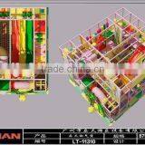 Indoor Playground Naughty Castle Amusement Park Equipments Amusement Park Naughty Caslte Kid's Playing Center thumbnail-1