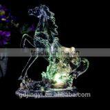 LED Lighted Plastic Clear Neighing Horse Indoor Decoration thumbnail-3