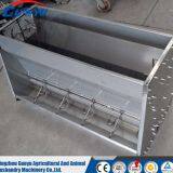 Galvanized Livestock Feeding Trough/Pig Chicken Farming Equipment/Automatic Trough for Sale thumbnail-3