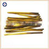 2017 Hot Sell Gold Color Bread Bag Twist Tie Wire thumbnail-1