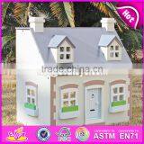 2017 New Design Children Solid Wood Victorian Dolls House W06A236 thumbnail-2