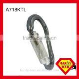 HMS Type Rock Mountaineer Climbing 22KN Aluminum Carabiner For Rescue thumbnail-5