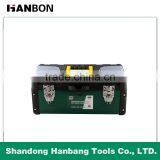 High Quality 14'' 17'' 19'' Double Layer Metal Tool Box,Iron Tool Case thumbnail-1