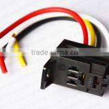 Automotive Relay Socket Auto Relay Stocket Violet Relay Socket 4pin thumbnail-2