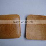 Totally Natural Natural Bamboo Squared Plate