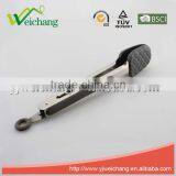 WCHXK02 Premium Comfort Stainless Steel Locking Kitchen Tongs Food Tong With Silicone Heads, Good Grip thumbnail-2