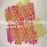 Custom Colorful Plastic Letters for Felt Letterboard thumbnail-5