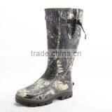 Neoprene or Cotton Lining Camouflage Camo Rubber Hunting Boots thumbnail-1