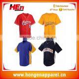 Hongen Apparel Custom Tackle Twill Baseball Jerseys Fashion Baseball Jerseys Cheap Baseball Jersey thumbnail-1