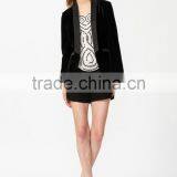 New Arrival Ladies' Long Sleeve Black Blazer / Jacket thumbnail-2