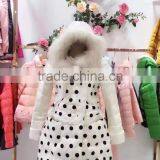 GZY Folding Down Jacket Kid Girls Winter Coat Stock Breathable Slim Model Export African Export Gunagzhou Warehouse Cheap Deli thumbnail-1