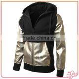 With Hood Winter Fleece Zipper-up Men Knit Hoodie thumbnail-2