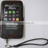 Popular Snake pu Leather Mobile Phone Holder thumbnail-1