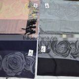 Fashion Large Popular Romantic Rose 100%viscose Soft Lady Shawl thumbnail-4