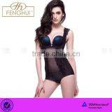 Yi wu Fenheng Ultra-thin Lace Sleeveless Body Suit thumbnail-1