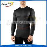 Skin Tight Mens Long Sleeve Slimming Inner Wear t Shirt for Unisex thumbnail-1