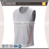 Man Sleeveless O-neck Polyester T-shirt for Sports thumbnail-3