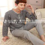 Fashion Comfortable Sleepswear Cotton Pajamas for Men thumbnail-2