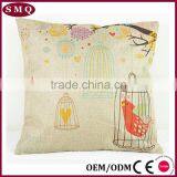 Printed Plane Design Digtal Natural Linen Car Seat Cushion Cover thumbnail-5