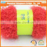 China Feather Yarn Gold Supplier Hot Wholesale OEKO-Tex Standard Quality Lurex Feather Yarn for Yarns Knitting thumbnail-2