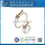 Made in Taiwan Copper Schlauchklemmen Double Electrical Wire Hose Clamp