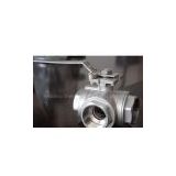 3-way Ball Valve with ISO