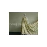 Apple Green Soft African Lace Fabric For Party Evening Dress
