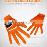Top Quality Orange Golf Gloves/unisex Golf Gloves/ Man and Women Golf Gloves